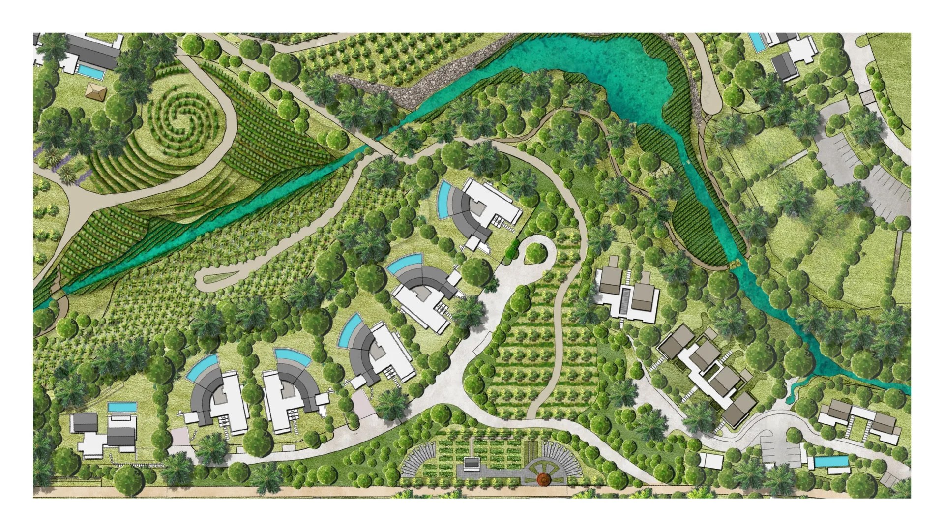 La Ravine estate masterplan
