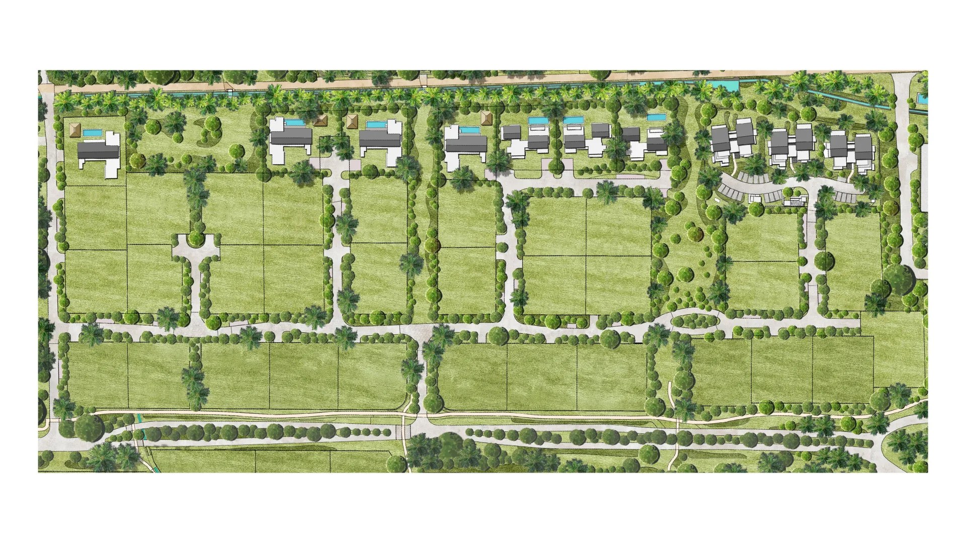 L’Echo des Champs estate masterplan