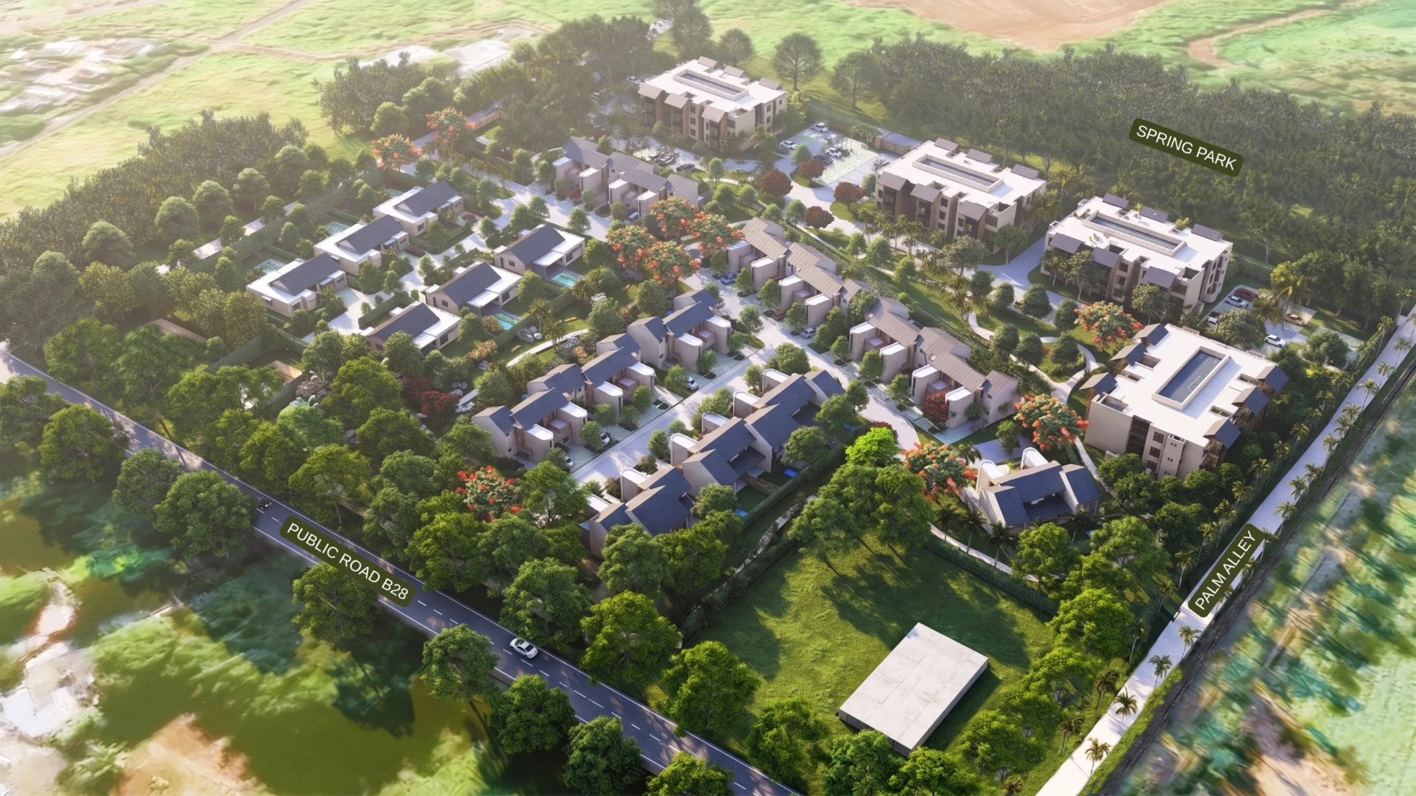 The Spring neighbourhood masterplan