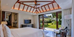 Chambre de la villa de luxe Four Seasons